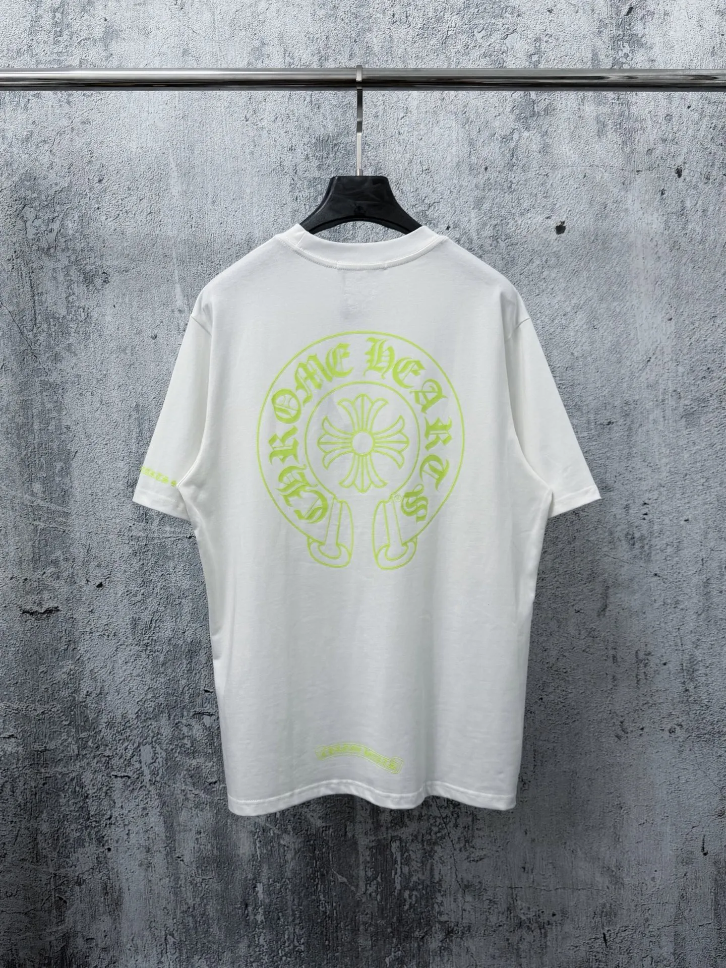 ￼ 【Chrome Hearts】 25ss T Same Style T Versatile : Black White Size：S-XL